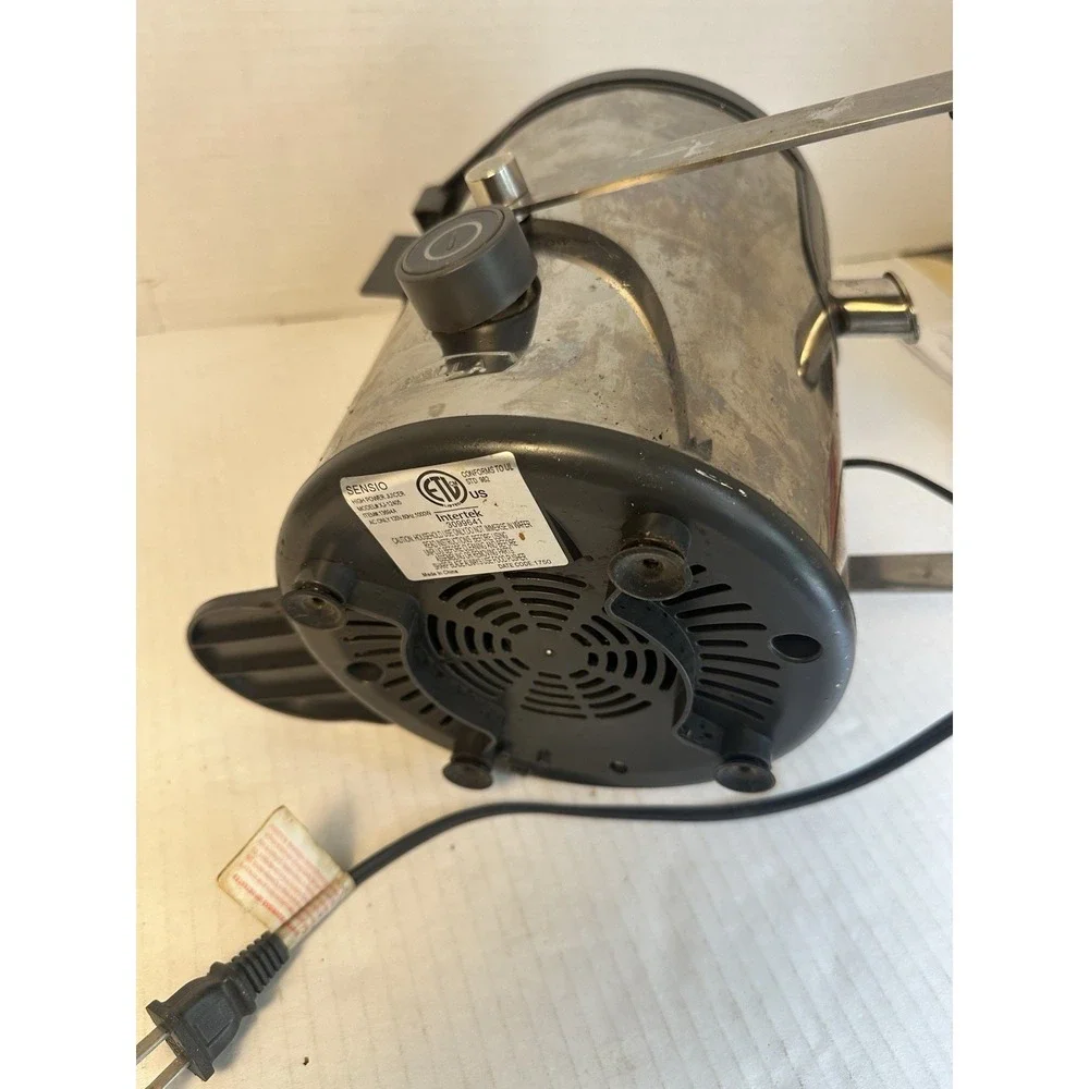 Sensio High Power Juicer XJ-12405 1000W Stainless Steel Base Motor Unit Incomple